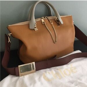 💐Chloe Baylee two tone calfskin bag “ Yummy Cookie”